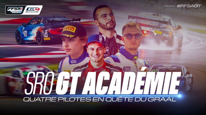 SRO GT Académie : quatre pilotes en quête du graal