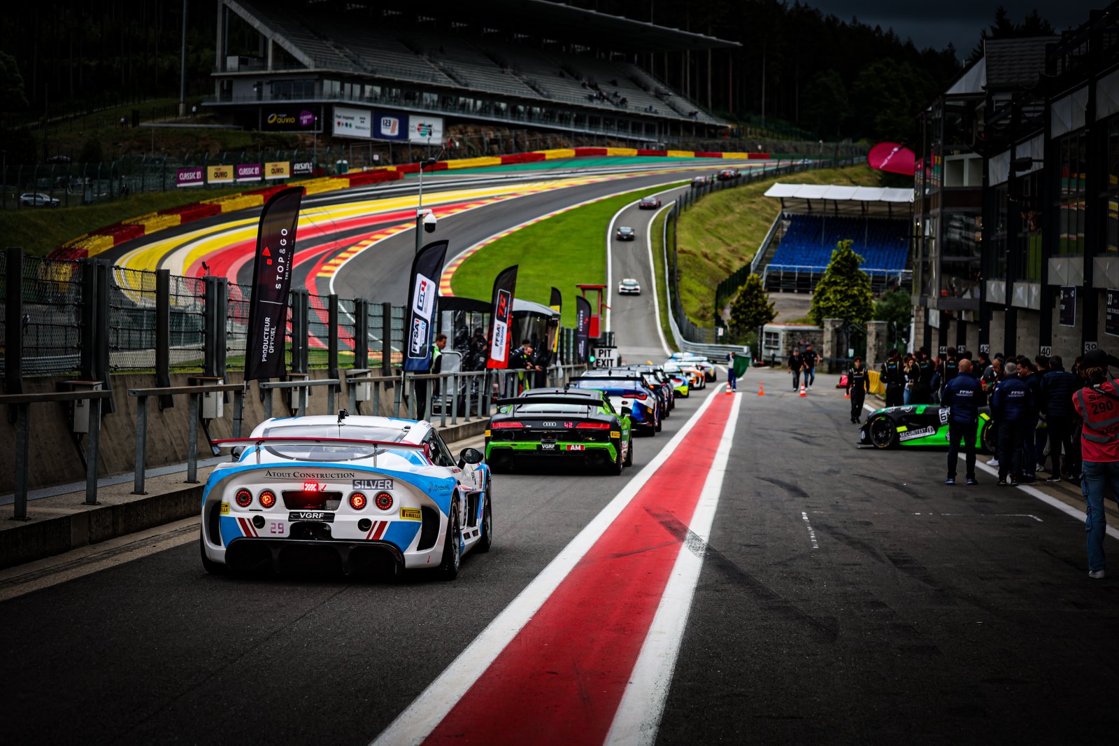 Le Championnat de France FFSA GT met le cap sur Spa-Francorchamps