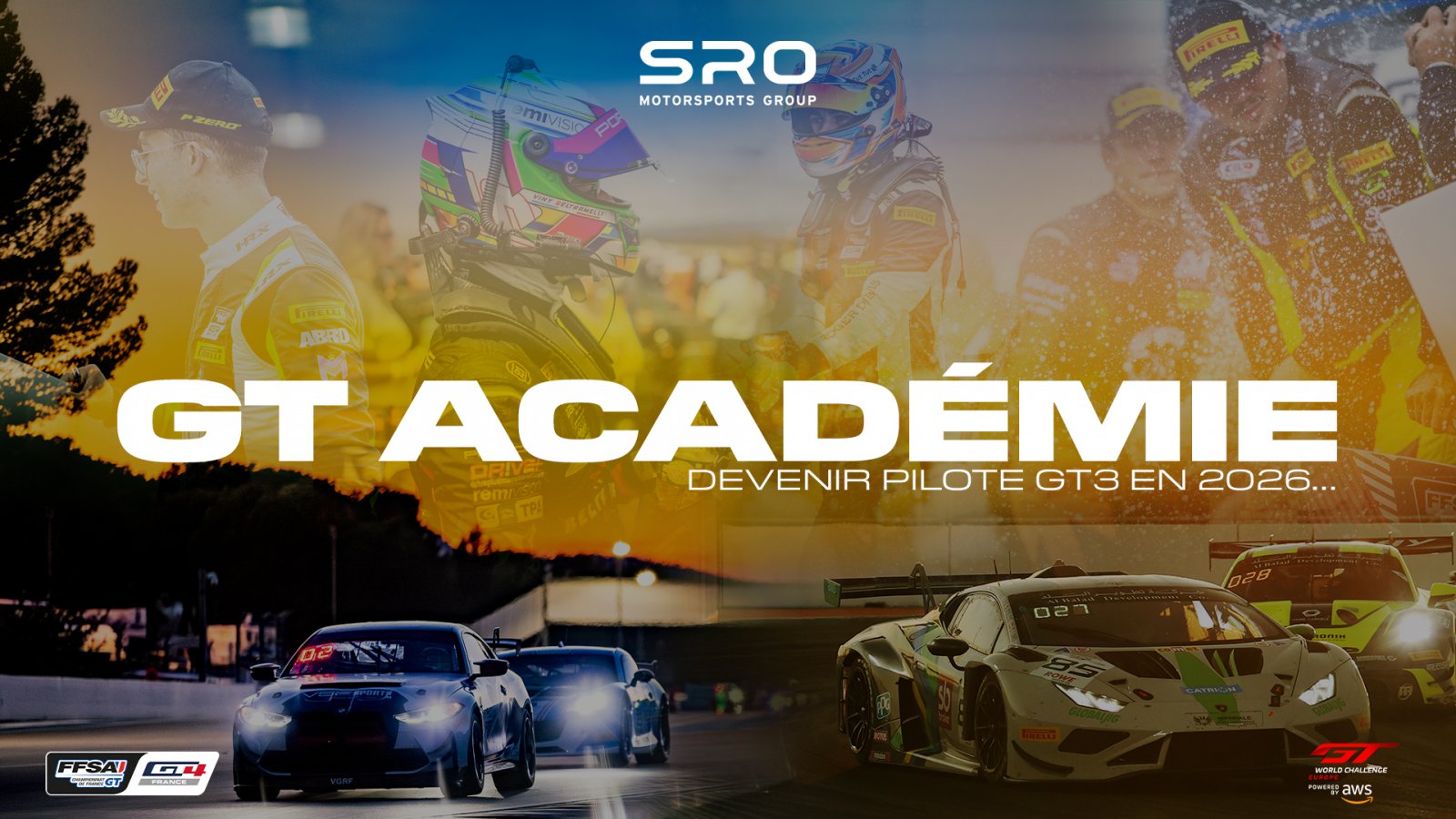 SRO Motorsports Group lance la GT Académie