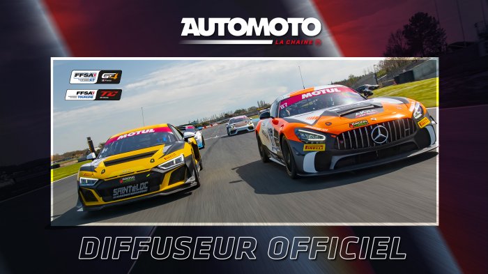Le FFSA GT et le FFSA Tourisme à nouveau sur Automoto la chaîne 