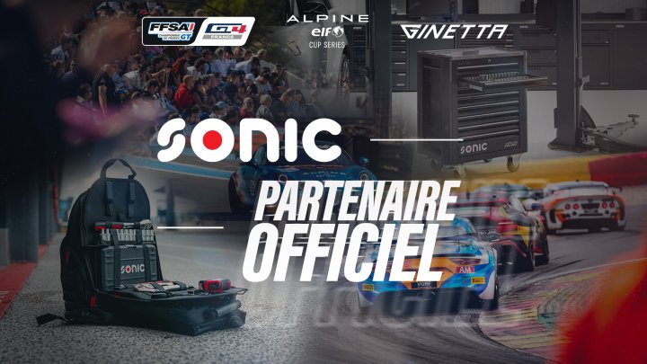 Sonic Equipment devient partenaire du Championnat de France FFSA GT