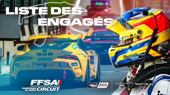 Le plein de nouveaut&eacute;s pour le&nbsp;Championnat de France FFSA GT&nbsp;&agrave; Spa-Francorchamps