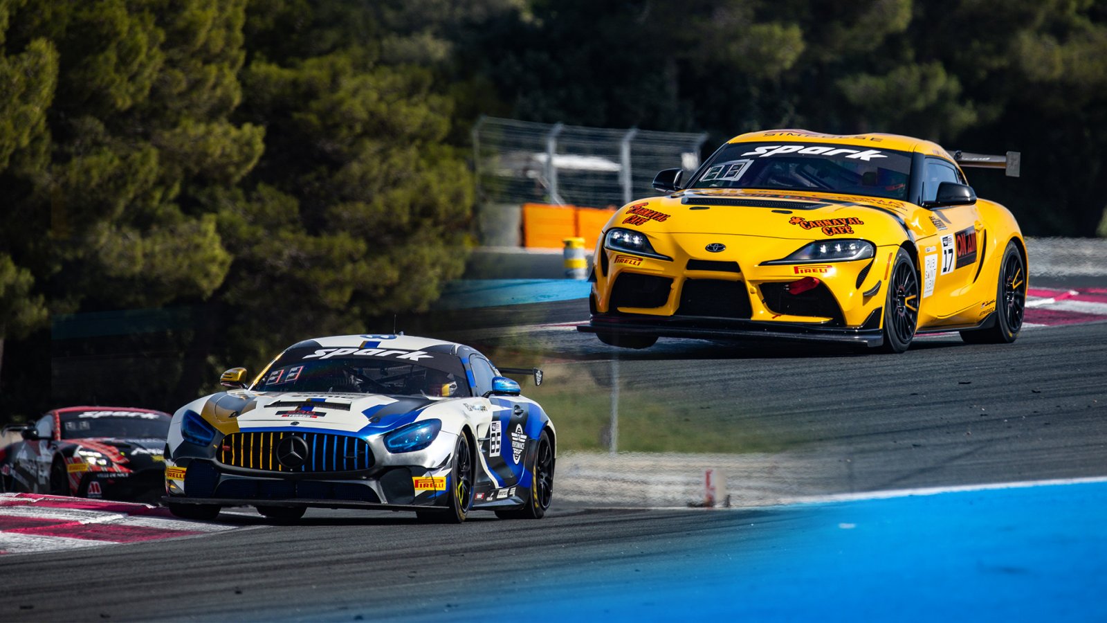 FFSA Tourisme et FFSA GT au programme de Giovanni Scamardi, Kenneth Heyer et Alexander Kroker sur la Mercedes CV Performance Group