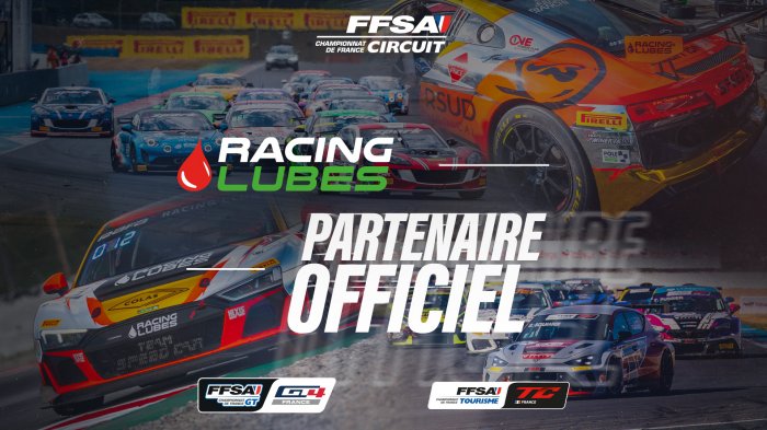 Racing Lubes rejoint les Championnats de France FFSA GT et FFSA Tourisme