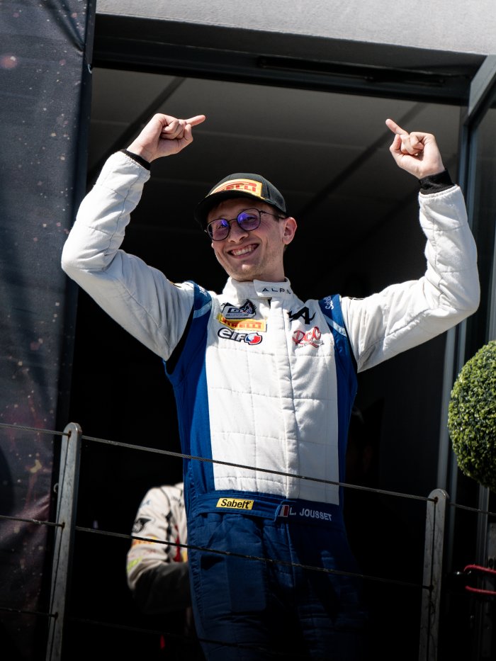 Jousset premier leader de la SRO GT Academy