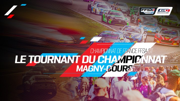 Magny-Cours pour lancer la dernière ligne droite du Championnat de France FFSA GT