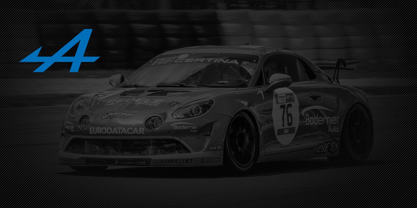 Alpine A110 GT4+