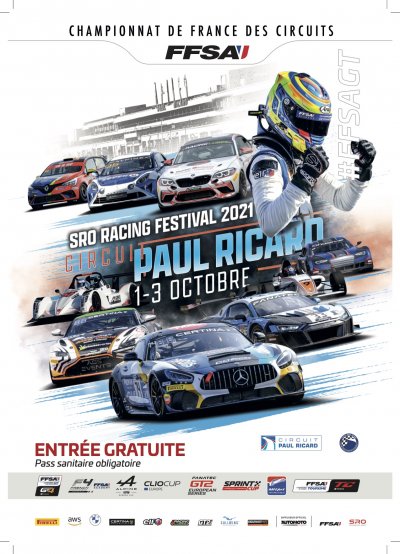 SRO Racing Festival poster