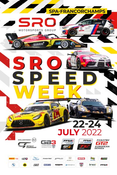 SRO SPEED WEEK poster