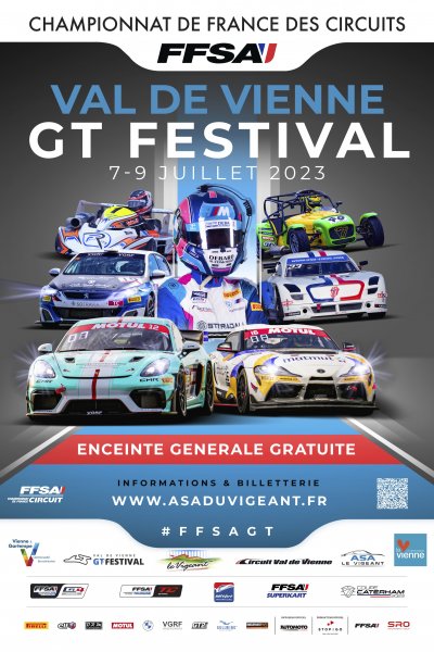 Val de Vienne GT Festival poster