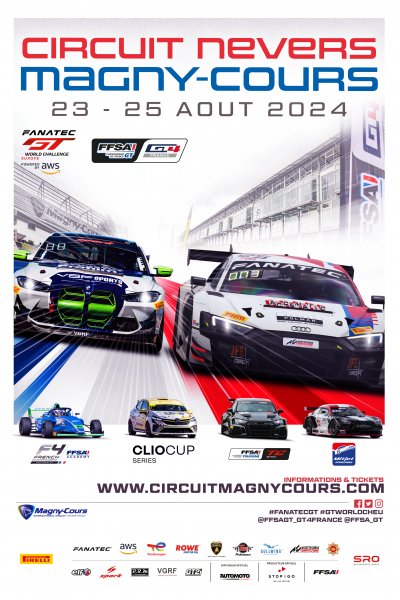 Fanatec GT World Challenge Europe Powered by AWS - Magny-Cours poster