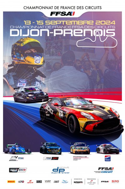 Championnat de France FFSA des Circuits - Dijon-Prenois poster