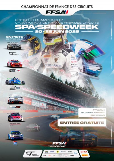 Spa SpeedWeek poster