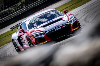 #14 Sainteloc Racing Audi R8 LSM GT4 Pro-Am Eric Debard Simon Gachet, Free Practice 1
 | SRO / Dirk Bogaerts Photography