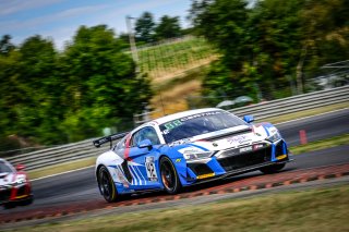 #42 Sainteloc Racing Audi R8 LMS GT4 Pro-Am Fabien Michal Gregory Guilvert, Free Practice 1
 | SRO / Dirk Bogaerts Photography