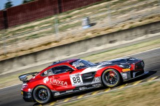 #88 AKKA-ASP Team Mercedes-AMG GT4 Silver Thomas Drouet Paul Petit, Free Practice 1
 | SRO / Dirk Bogaerts Photography