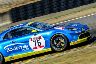 #76 Bodemer Auto Alpine A110 GT4 Am Jean Charles Rédéle Laurent Coubard, Free Practice 1
 | SRO / Dirk Bogaerts Photography