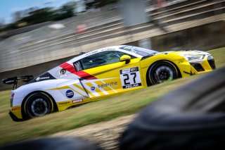 #27 Sainteloc Racing Audi R8 LMS GT4 Pro-Am Cyril Saleilles Adrien Tambay, Free Practice 2
 | SRO / Dirk Bogaerts Photography