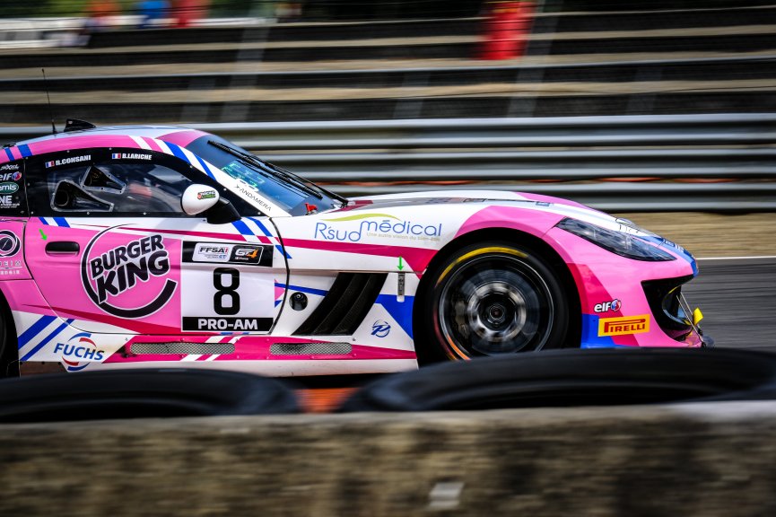 #8 Speed Car Ginetta G55 GT4 Pro-Am Robert Consani Benjamin Lariche, Free Practice 2
