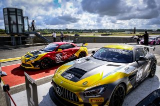 #87 AKKA-ASP Team Mercedes-AMG GT4 Pro-Am Jean-Luc Beaubelique Jim Pla, Race 2
 | SRO / Dirk Bogaerts Photography