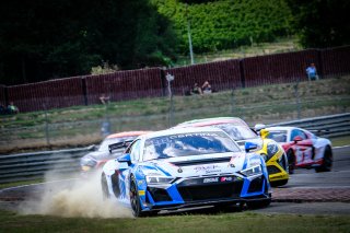 #42 Sainteloc Racing Audi R8 LMS GT4 Pro-Am Fabien Michal Gregory Guilvert, Race 3
 | SRO / Dirk Bogaerts Photography