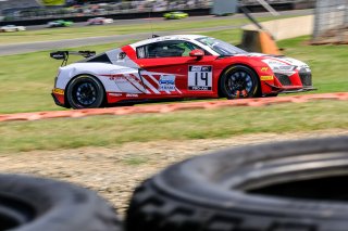 #14 Sainteloc Racing Audi R8 LSM GT4 Pro-Am Eric Debard Simon Gachet, Race 3
 | SRO / Dirk Bogaerts Photography