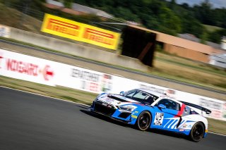 #42 Sainteloc Racing Audi R8 LMS GT4 Pro-Am Fabien Michal Gregory Guilvert, Race 3
 | SRO / Dirk Bogaerts Photography