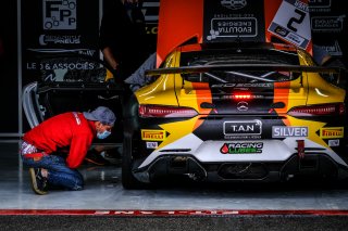 #2 CD Sport &FRA Mercedes-AMG GT4 Silver Fabien Lavergne FRA Edouard Cauhaupe FRA, Official Test Session, Pitlane
 | SRO / Dirk Bogaerts Photography