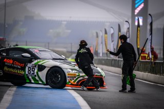 #89 AGS Events &FRA Aston Martin Vantage AMR GT4 Pro-Am Nicolas Gomar FRA Mike Parisy FRA, Official Test Session, Pitlane
 | SRO / Dirk Bogaerts Photography