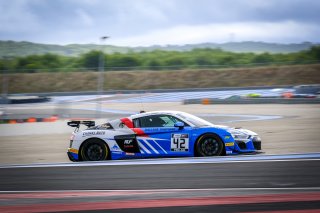 #42 Sainteloc Racing FRA Audi R8 LMS GT4 Pro-Am Fabien Michal FRA Gregory Guilvert FRA, Race 2
 | SRO / Dirk Bogaerts Photography