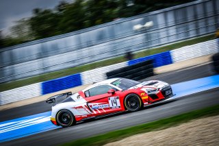 #14 Sainteloc Racing FRA Audi R8 LSM GT4 Pro-Am Eric Debard FRA Simon Gachet FRA, Free Practice 1
 | SRO / Dirk Bogaerts Photography