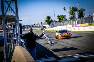 #22 Mirage Racing FRA Alpine A110 GT4 Invité Mateo Herrero FRA Morgan Moullin-Traffort FRA, Finish, Race 1
 | SRO / Dirk Bogaerts Photography