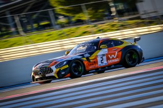 #2 CD Sport FRA Mercedes-AMG GT4 Silver Fabien Lavergne FRA Edouard Cauhaupe FRA, Free Practice 1
 | SRO / Dirk Bogaerts Photography