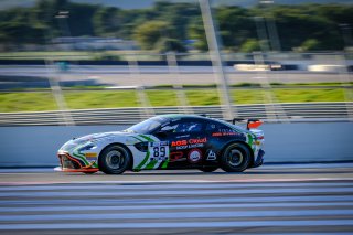 #89 AGS Events FRA Aston Martin Vantage AMR GT4 Pro-Am Nicolas Gomar FRA Mike Parisy FRA, Free Practice 1
 | SRO / Dirk Bogaerts Photography