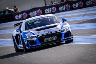 #42 Sainteloc Racing FRA Audi R8 LMS GT4 Pro-Am Fabien Michal FRA Gregory Guilvert FRA, Qualifying
 | SRO / Dirk Bogaerts Photography