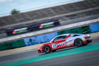 #14 Sainteloc Racing FRA Audi R8 LSM GT4 Pro-Am Eric Debard FRA Simon Gachet FRA, Free Practice 1
 | SRO / Dirk Bogaerts Photography