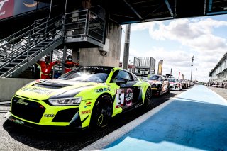 #5 Team Fullmotorsport FRA Audi R8 LMS GT4 Am Pascal Huteau FRA Christophe Hamon FRA, Free practice 1, Pitlane
 | SRO / Patrick Hecq Photography