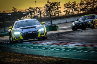 #27 Sainteloc Racing FRA Audi R8 LMS GT4 Pro-Am Cyril Saleilles FRA Adrien Tambay FRA, Free Practice 2
 | SRO / Dirk Bogaerts Photography