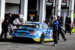 #76 Bodemer Auto FRA Alpine A110 GT4 Am Laurent Coubard FRA Jean Charles Rédéle FRA, Pitlane, Race 2
 | SRO / Patrick Hecq Photography