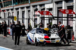#17 L'Espace Bienvenue FRA BMW M4 GT4 Silver Ricardo Van Der Ende NDL Benjamin Lessennes BEL, Pitlane, Race 2
 | SRO / Patrick Hecq Photography