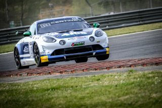 #110 CMR FRA Alpine A110 GT4 Mateo Herrero TBC Stéphane Lémeret BEL Silver, Free Practice 1
 | SRO / Dirk Bogaerts Photography