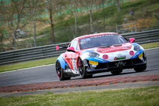 #13 Mirage Racing FRA Alpine A110 GT4 Romano Ricci FRA Vincent Beltoise FRA Pro-Am, Free Practice 1
 | SRO / Dirk Bogaerts Photography