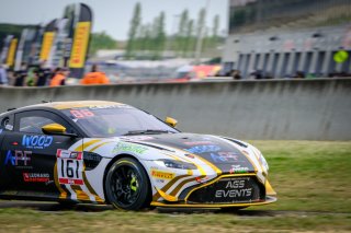 #161 AGS Events FRA Aston Martin Vantage AMR GT4 Christophe Carrière FRA Didier Dumaine FRA Am, Free Practice 1
 | SRO / Dirk Bogaerts Photography