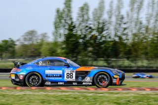 #88 AKKA ASP FRA Mercedes-AMG GT4 Paul Evrard FRA Timothé Buret FRA Silver, Free Practice 1
 | SRO / Dirk Bogaerts Photography