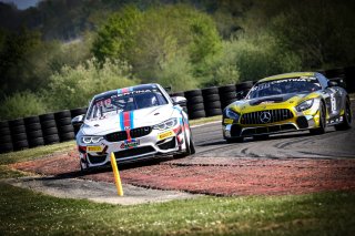 #50 Espace Racing FRA BMW M4 GT4 Christian Philippon FRA Franck Labescat FRA Am, Free Practice 2
 | SRO / Dirk Bogaerts Photography