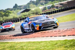 #88 AKKA ASP FRA Mercedes-AMG GT4 Paul Evrard FRA Timothé Buret FRA Silver, Free Practice 2
 | SRO / Dirk Bogaerts Photography