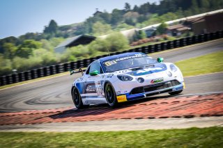 #110 CMR FRA Alpine A110 GT4 Mateo Herrero TBC Stéphane Lémeret BEL Silver, Free Practice 2
 | SRO / Dirk Bogaerts Photography