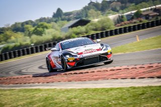 #8 JSB Compétition FRA Aston Martin Vantage AMR GT4 Jean Laurent Navarro FRA Julien Briche FRA Pro-Am, Free Practice 2
 | SRO / Dirk Bogaerts Photography