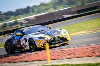 #161 AGS Events FRA Aston Martin Vantage AMR GT4 Christophe Carrière FRA Didier Dumaine FRA Am, Free Practice 2
 | SRO / Dirk Bogaerts Photography