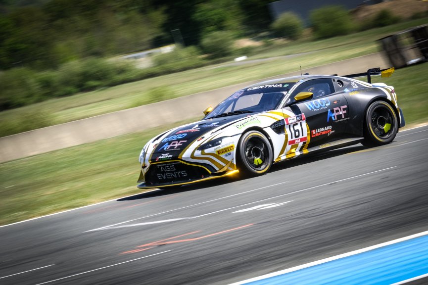 #161 AGS Events FRA Aston Martin Vantage AMR GT4 Christophe Carrière FRA Didier Dumaine FRA Am, Race 1
